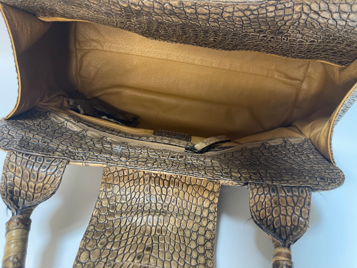 Max Mara Crocodile bag