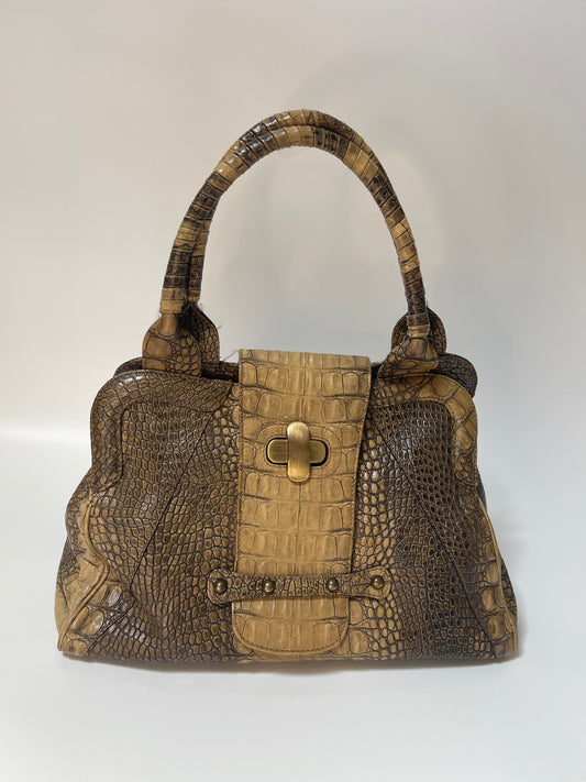 Max Mara Crocodile bag