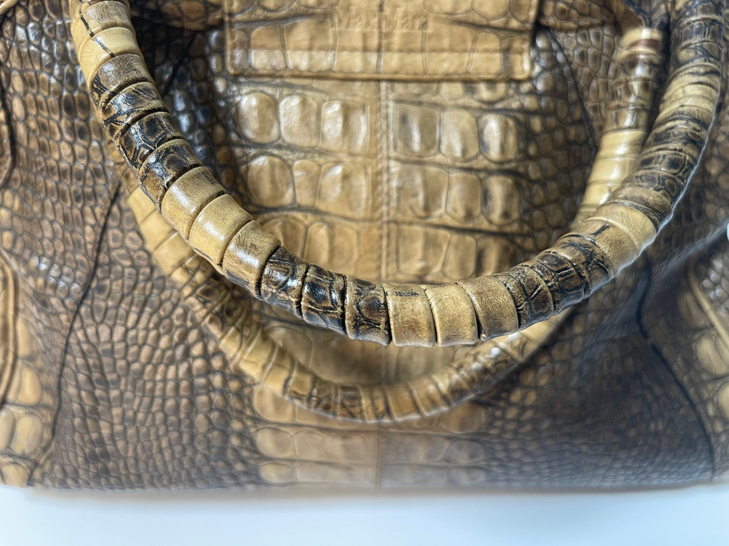 Max Mara Crocodile bag