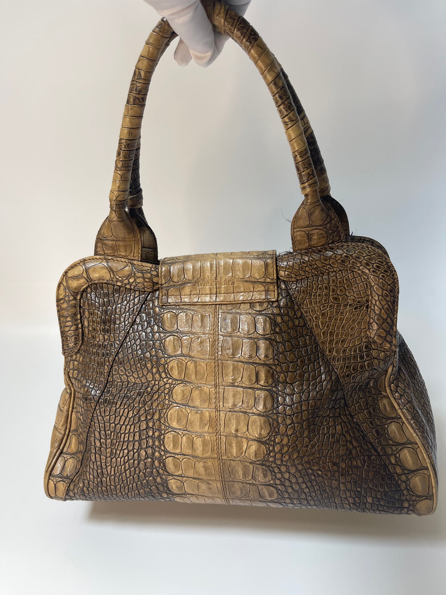 Max Mara Crocodile bag