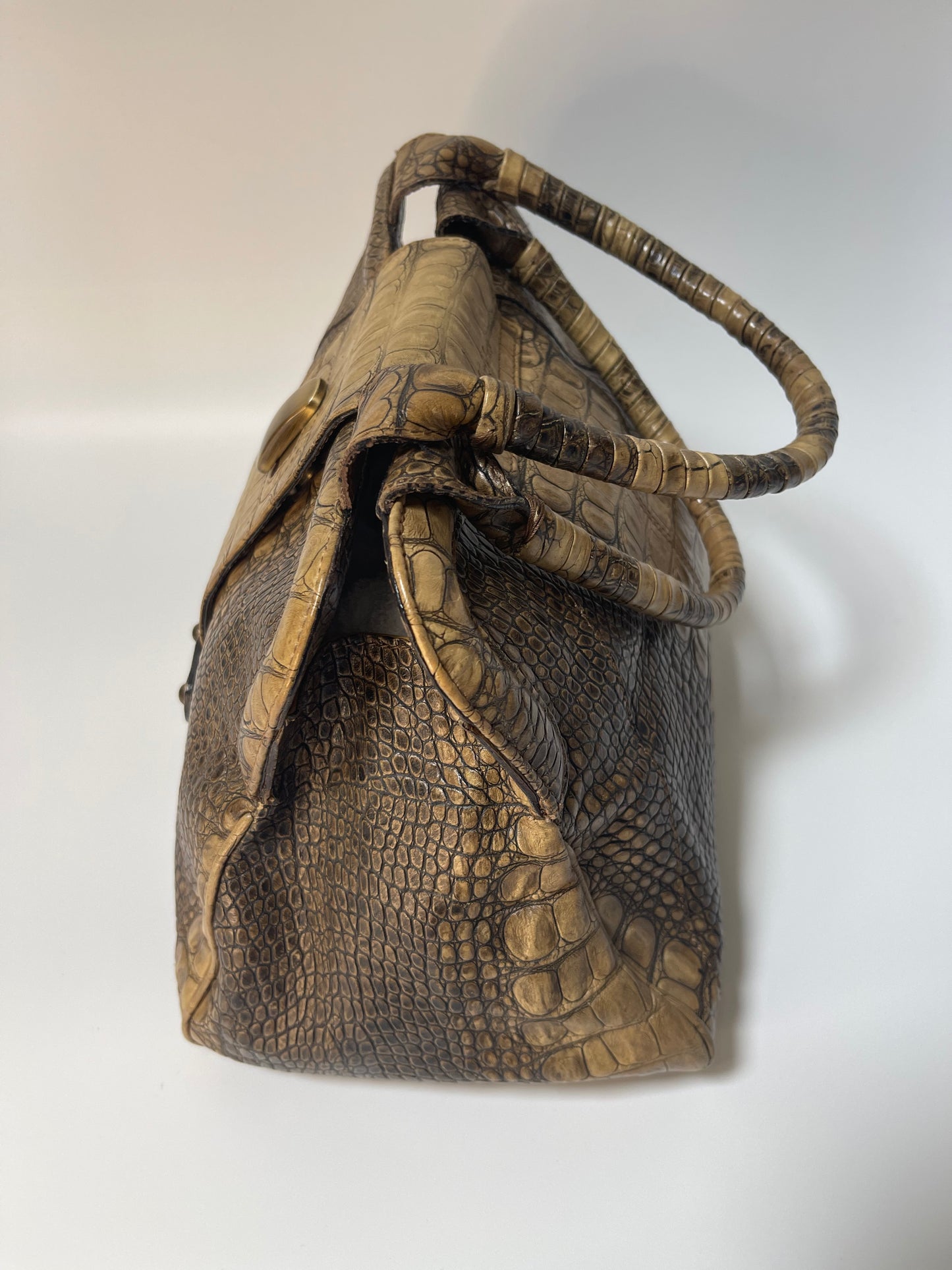 Max Mara Crocodile bag