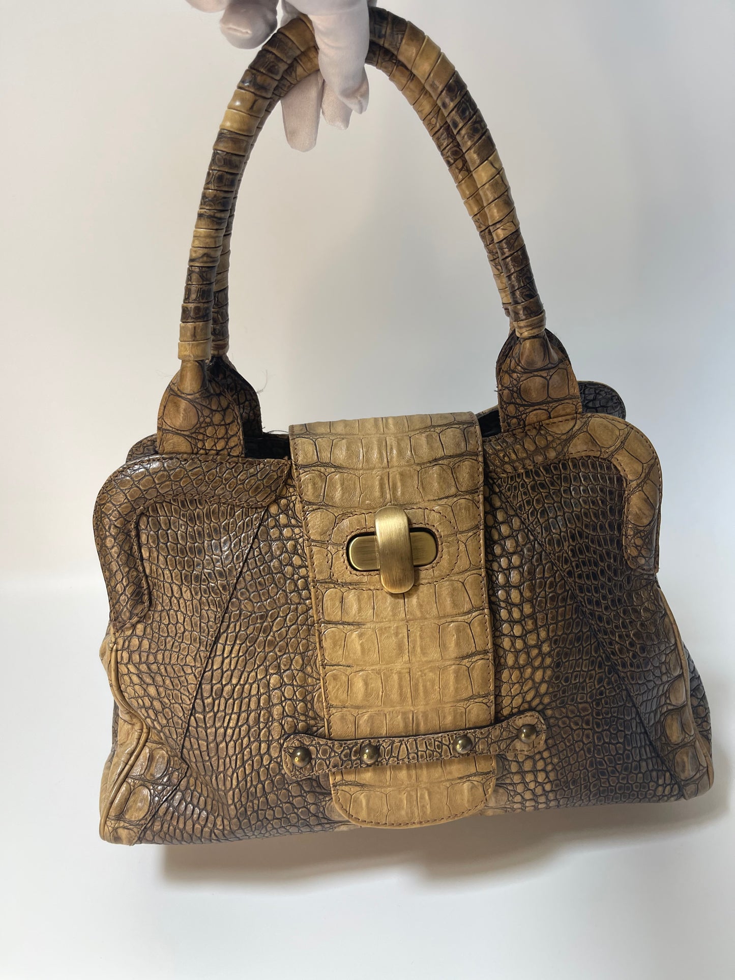 Max Mara Crocodile bag